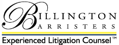 Logo Billington Barristers | Boutique Litigation Law Firm | Calgary AB